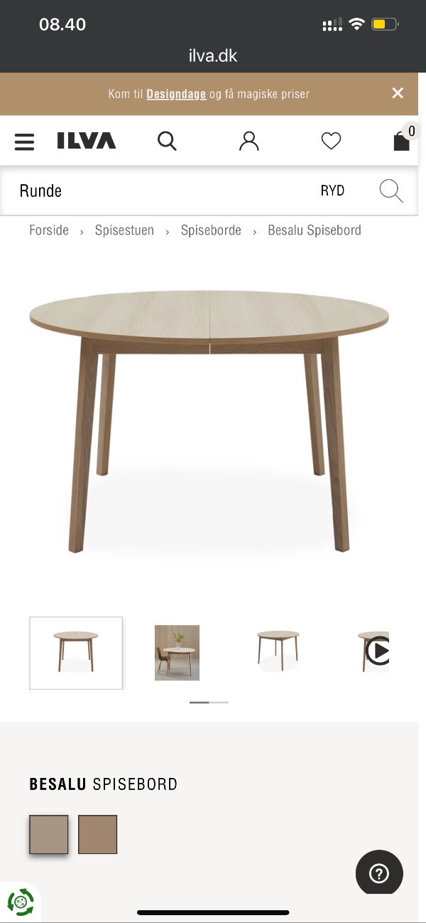 Samle et bord og hængt 2 billeder op (store)