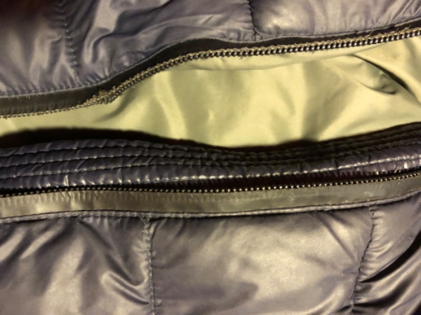 Ny lynlås i lang jakke