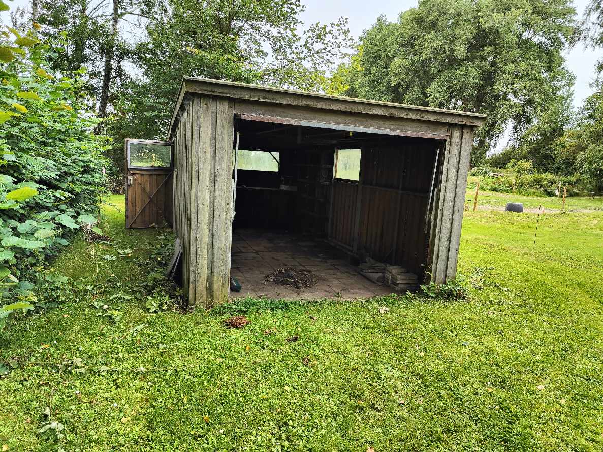 Fjerne garage på 3x6 meter pga. nybyg