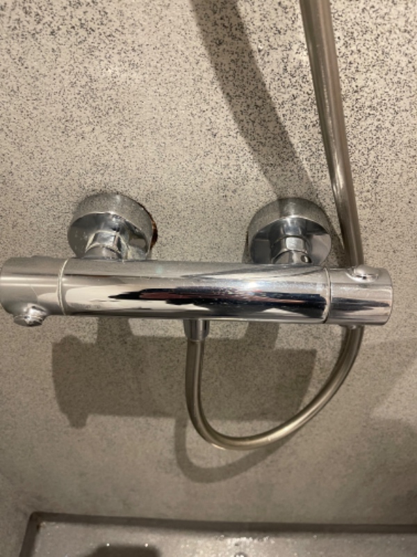 Skift af brusearmatur