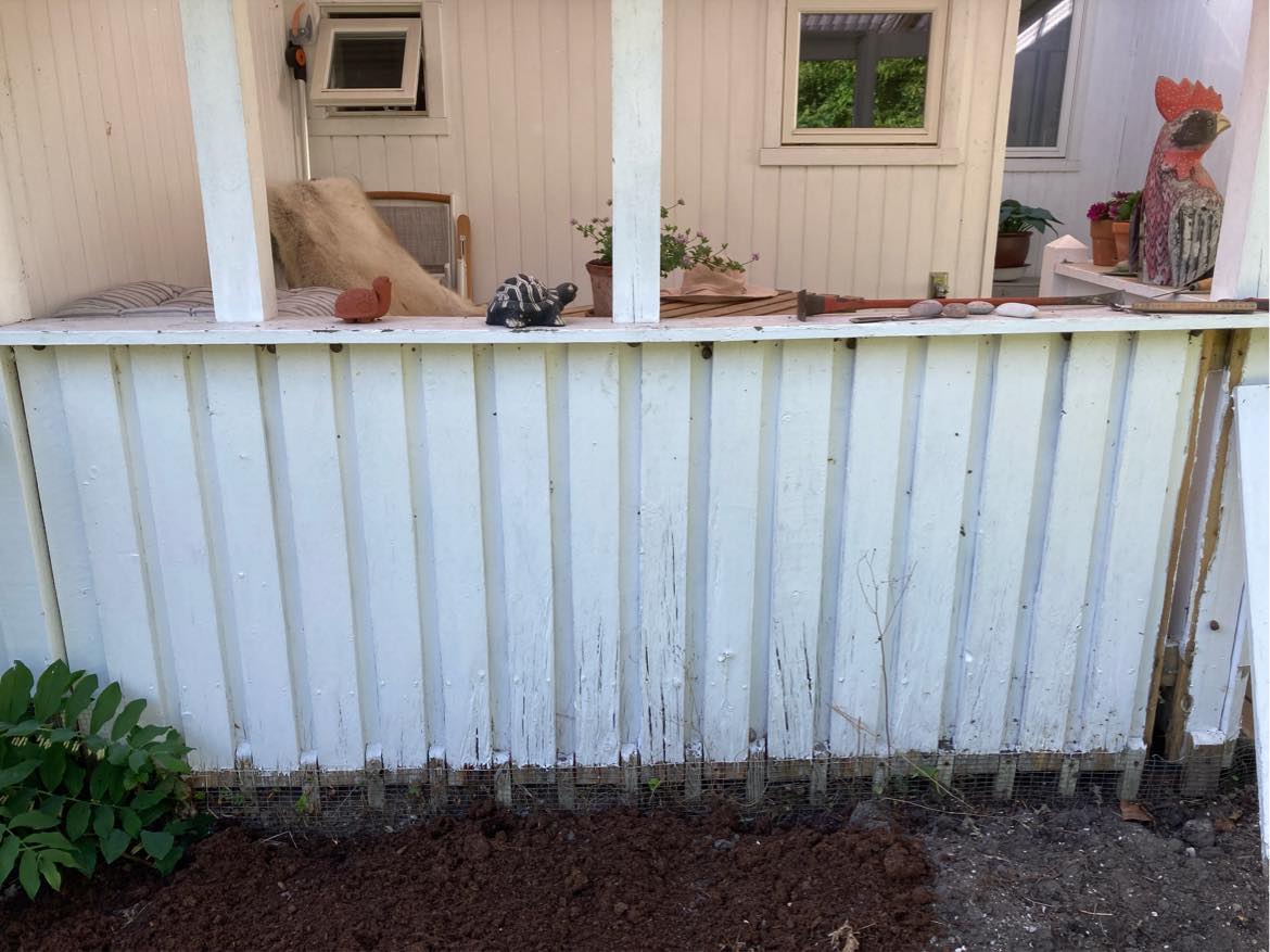 Udskifte yderbeklædning på terrasse