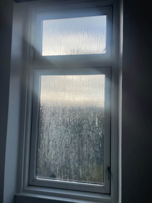 Vinduespudsning 2. sal