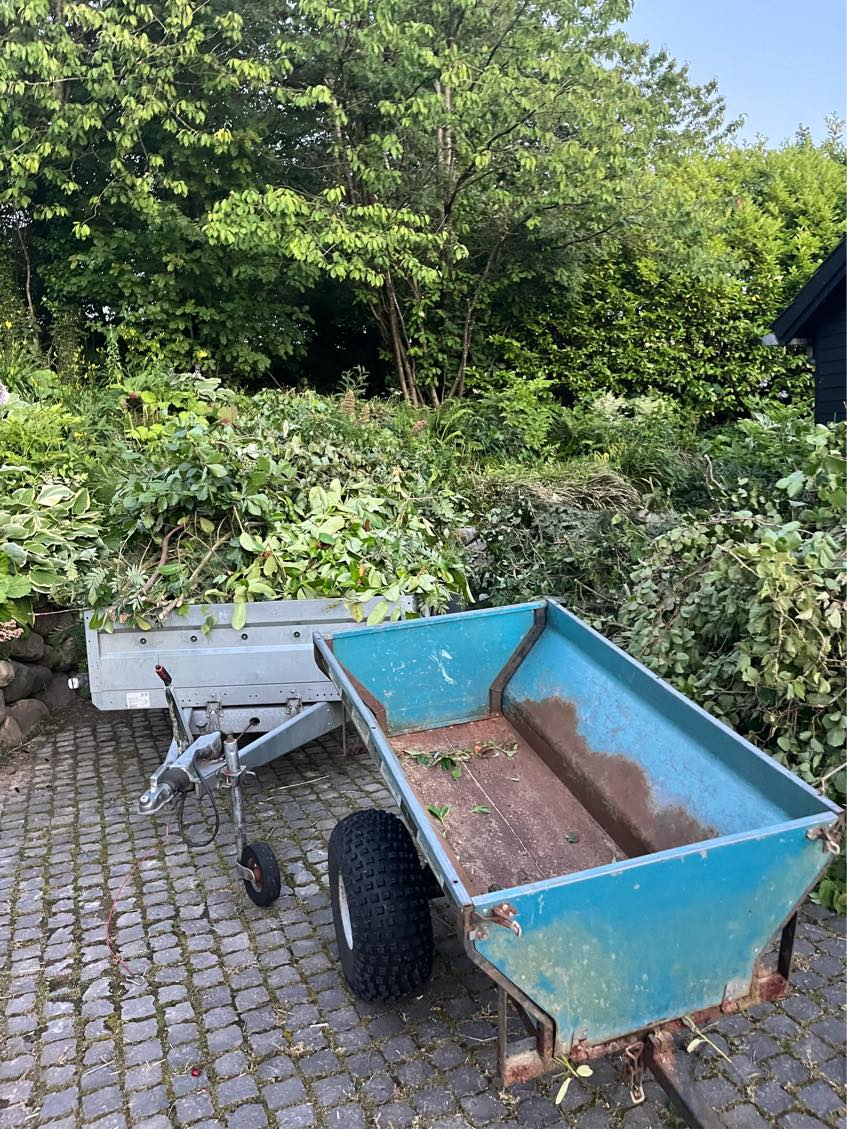 Større mængde Haveaffald