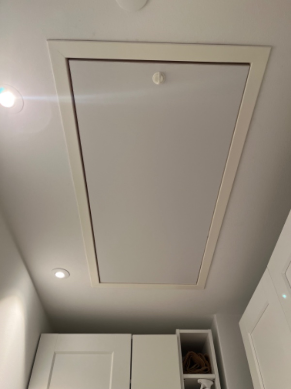 Loftsgangbro installation
