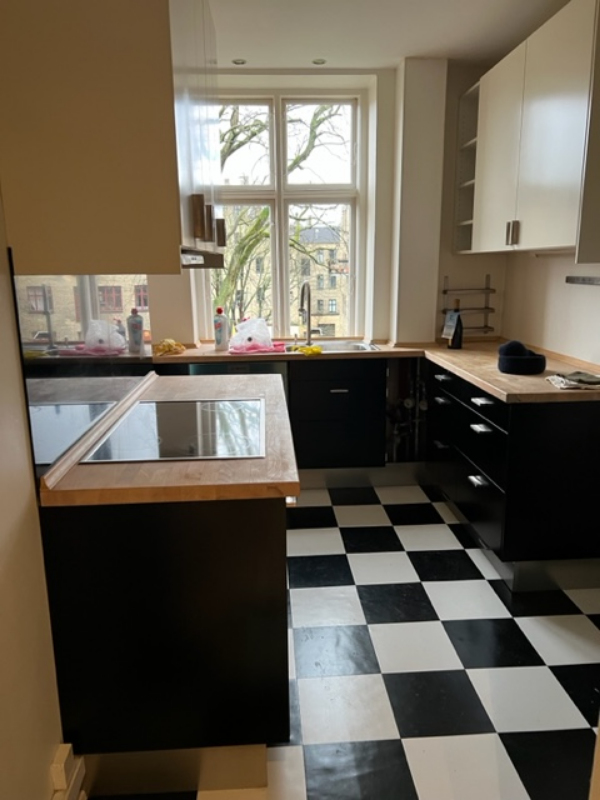 Nedtagning af køkken