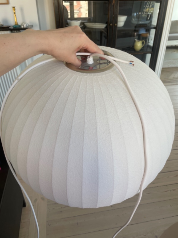 Montering (udskiftning) af loftlampe