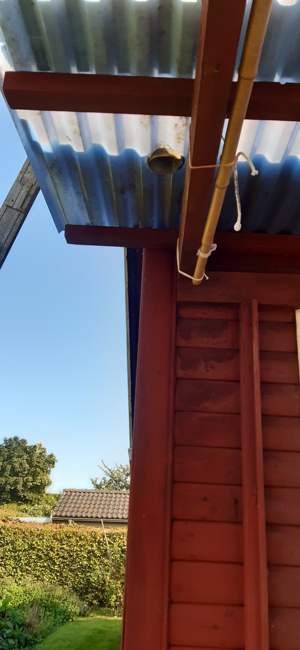 opsætning af nedløbsrør