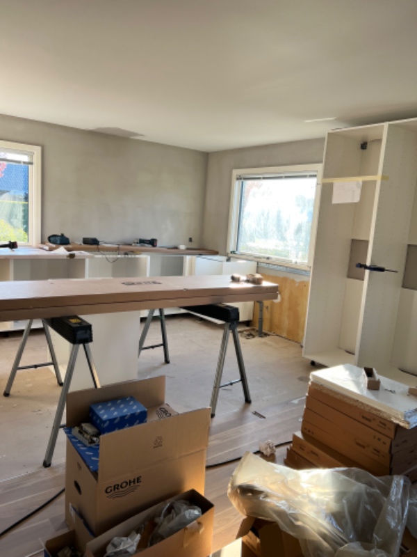 Installation af IKEA køkken