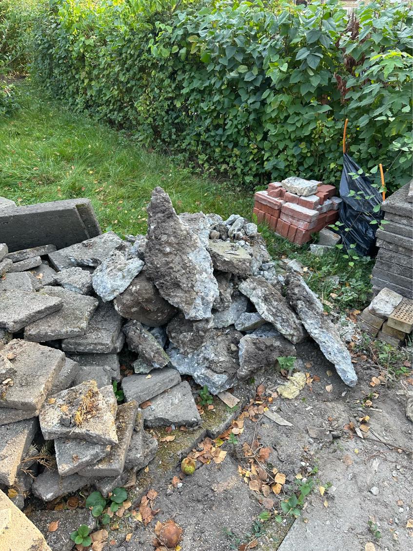 Flytte havefliser mm