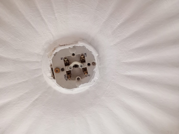 Opsætning af lysekrone