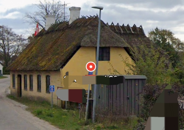 Nedtagning af stråtag