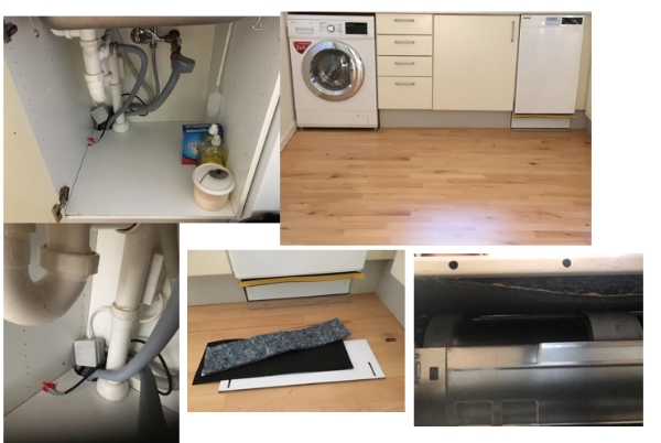 Opvaskemaskine installeres el