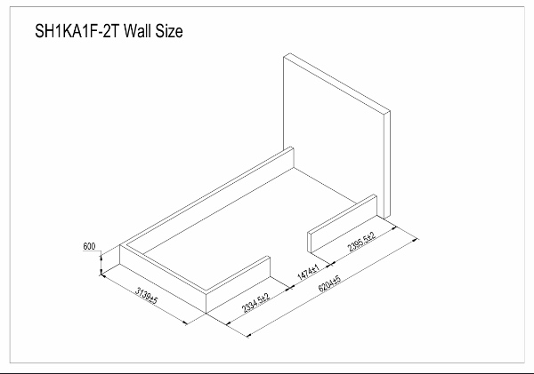 Opmuring af 60cm murstensvæg til 20m2 orangeri
