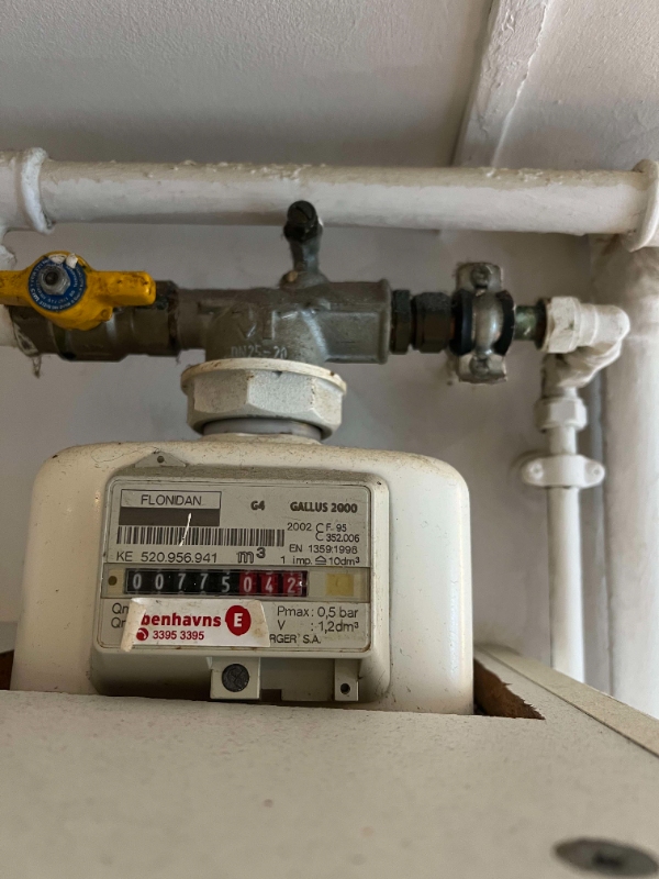 afmontering af gaskomfur