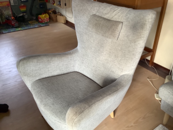 Rengøring af stoflænestol og sofa