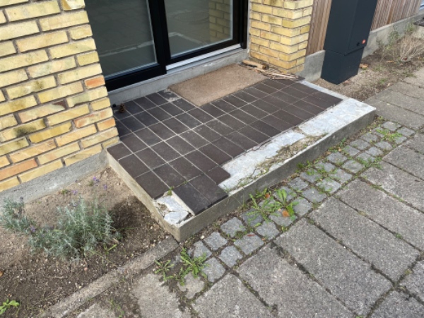 Reparation af trappetrin