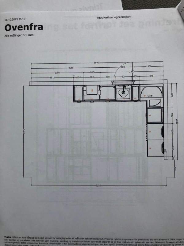 Samling og montering af nyt IKEA køkken
