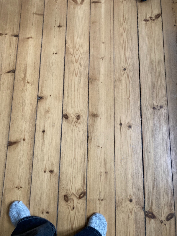 Slibning af trægulv + lak