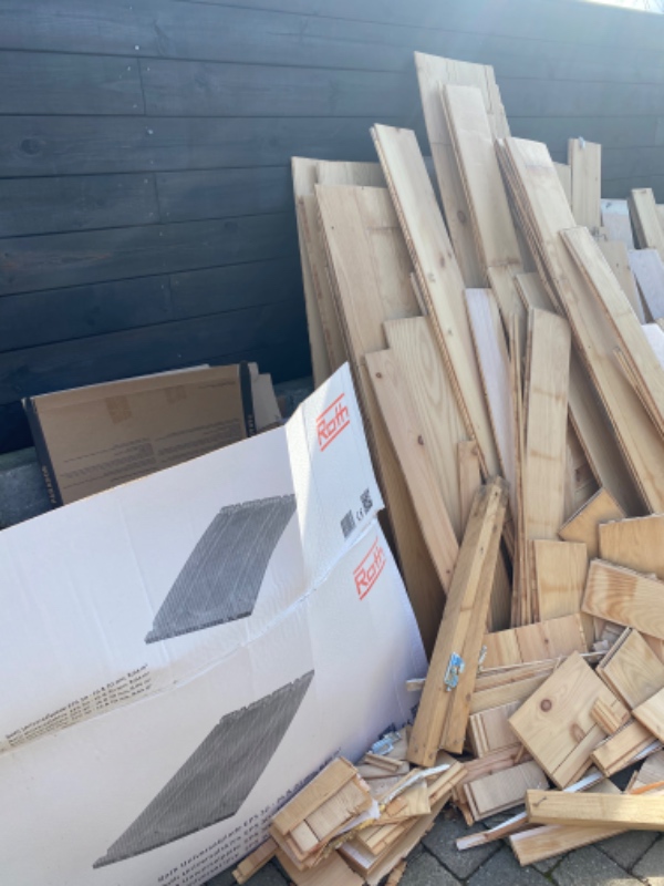 Affald på lossepladsen