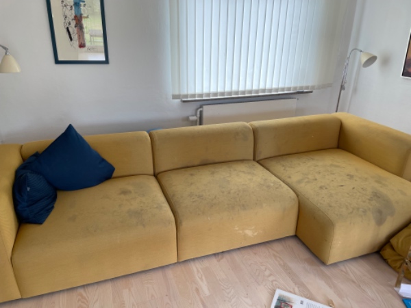 Rensning af sofa