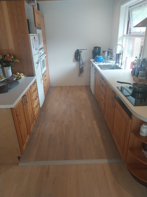 Maling af køkkenfrontet