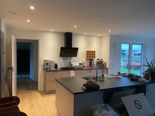 Maling af køkken-alrum