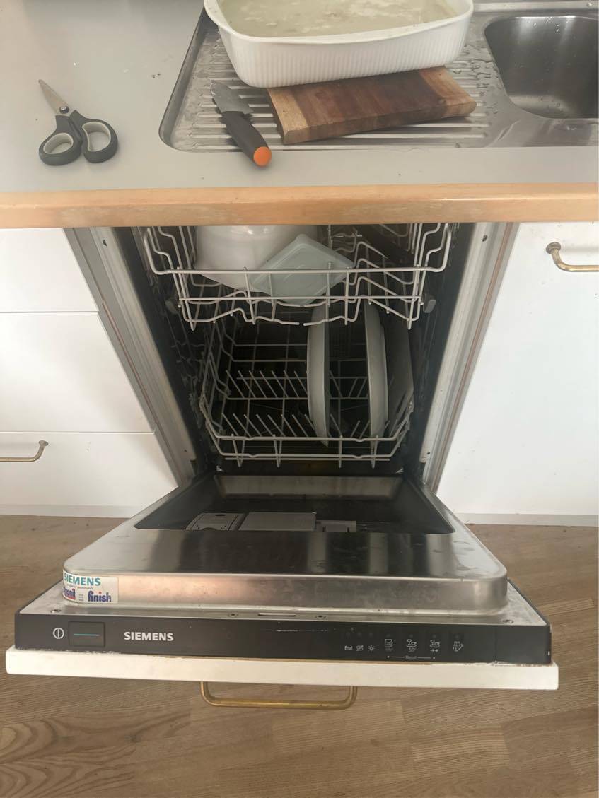 Hjælp til opvaskemaskine