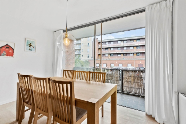 Reparation af skydedørsparti