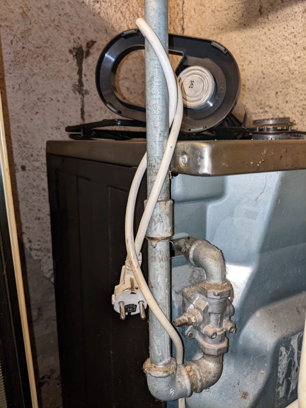 Installation af gaskomfur