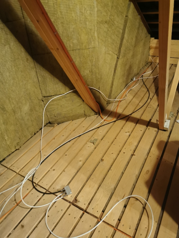 Gennemgang/tilretning af netværk/antenne installation