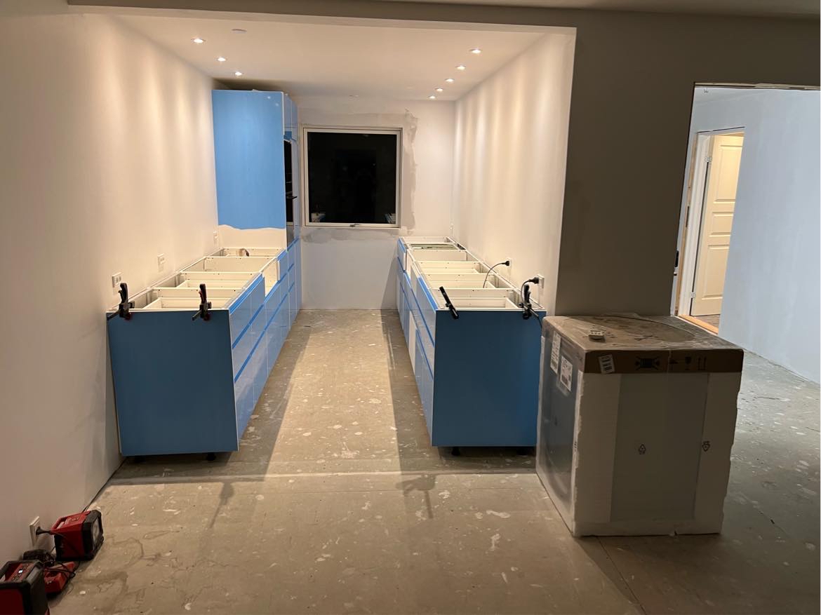 Hjælp til at ligge sildebens klikgulv 45m2