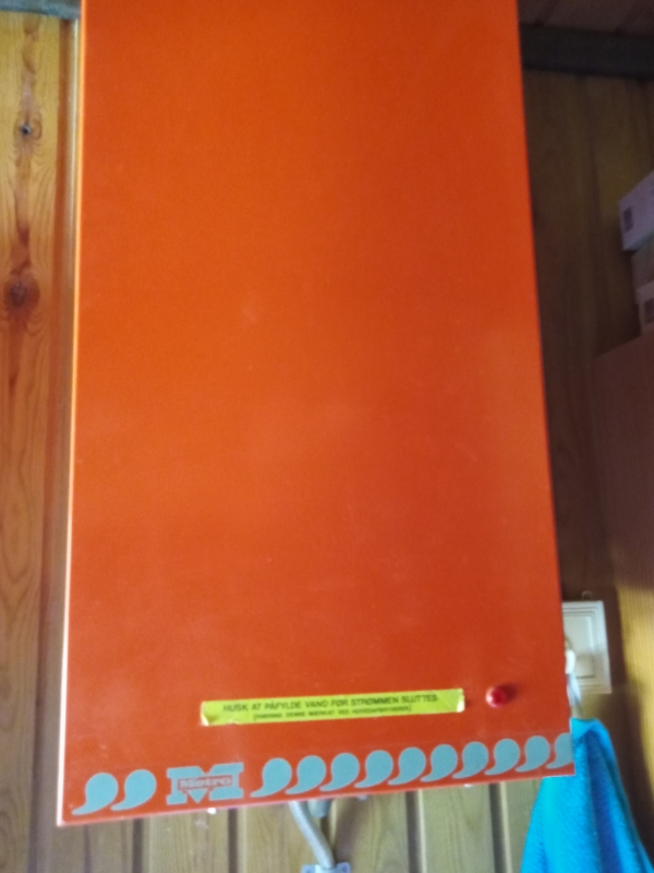 Udskiftning af varmtvandsbeholder