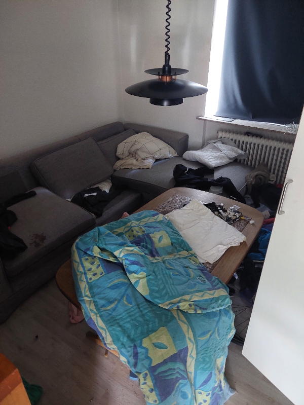 Rydning og rengøring af lejlighed