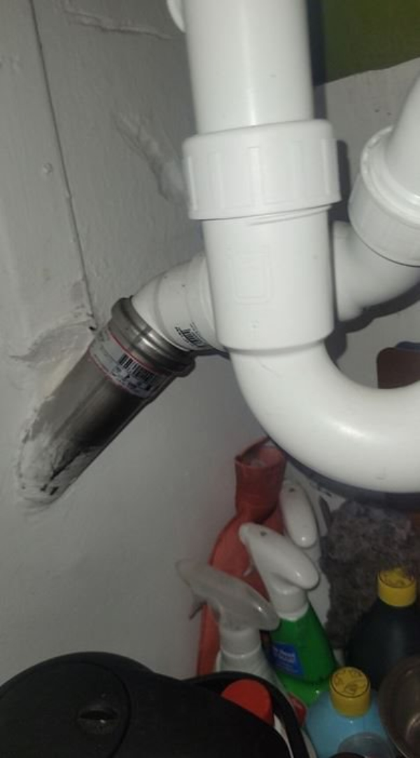 Installation opvaskemaskine (fjerne skab, EL og VVS)