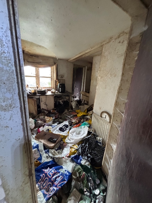 Rydning af hoarder hus