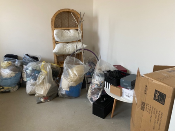 Kørt skrald væk på lossepladsen