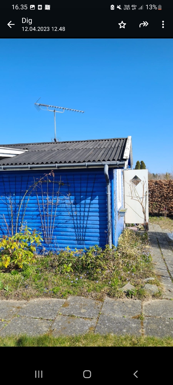 Udvendig maling af kolonihavehus