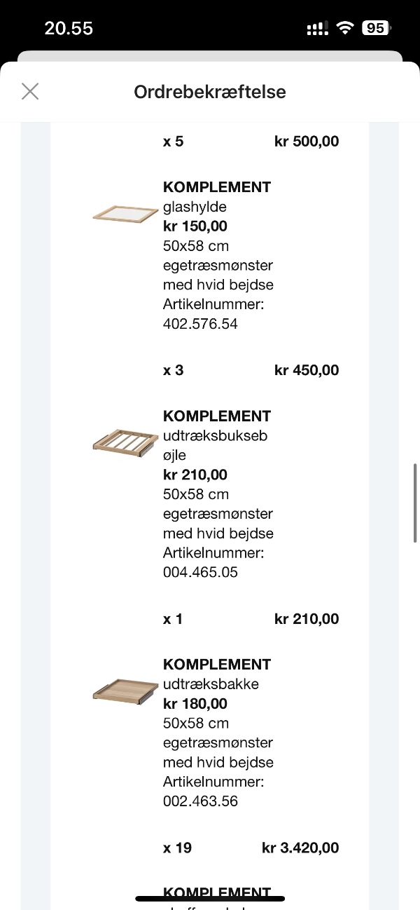 Samle Ikea PAX skab