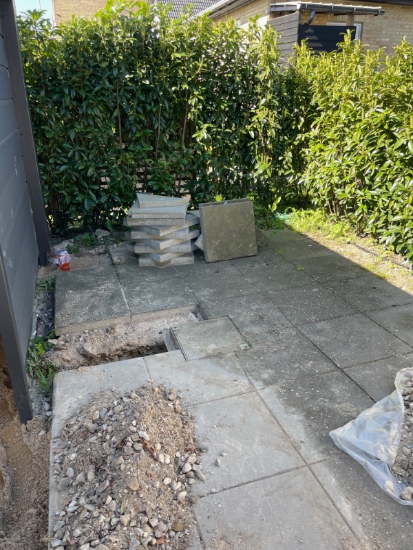 Etablering af cykelskur