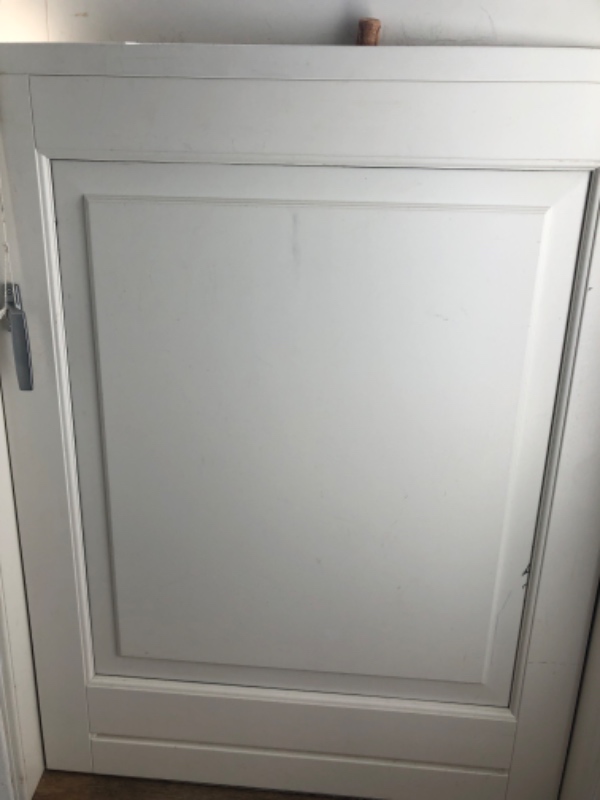 Montering af kattelem i dør.