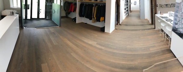 Dybde-rens af trægulv