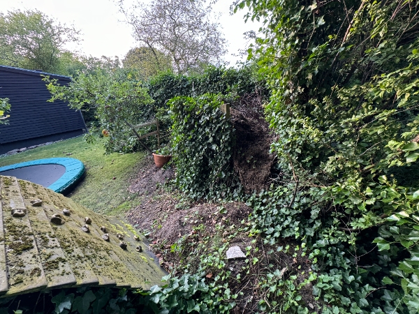 Fjern jord og haveaffald