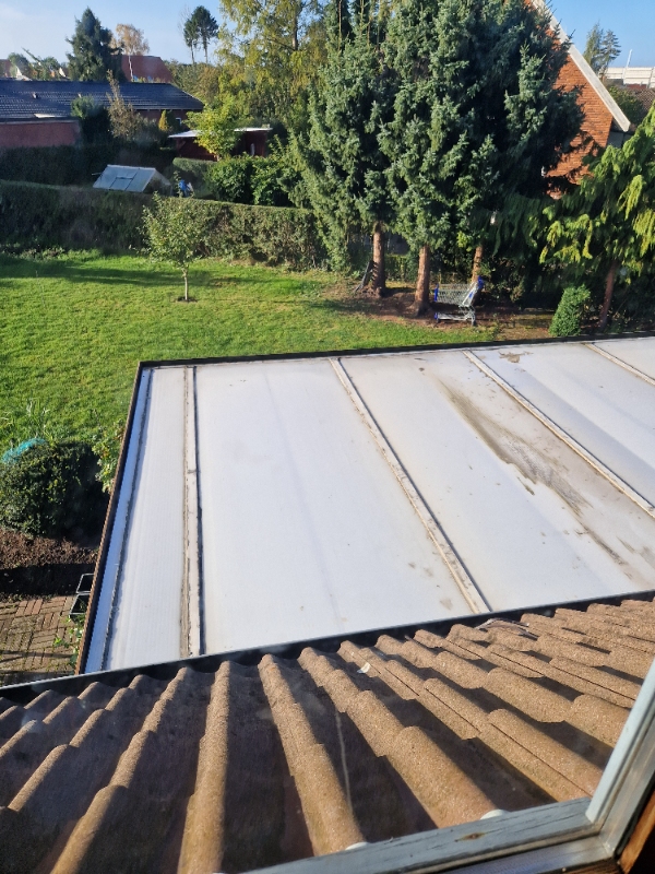 Fugning af tagplade udestue
