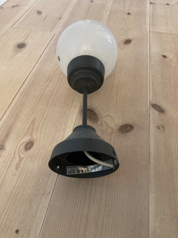 Sætte lampe op