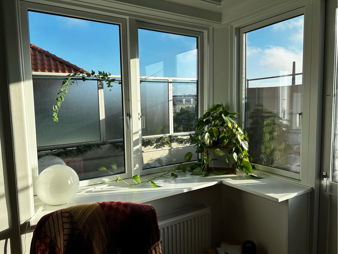 Hjælp til opsætning af gardiner i stuen