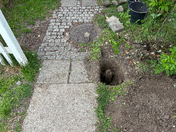 Udskiftning af stakitstolper