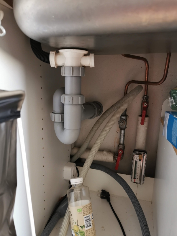 Installeret en opvaskemaskine, aut. VVS