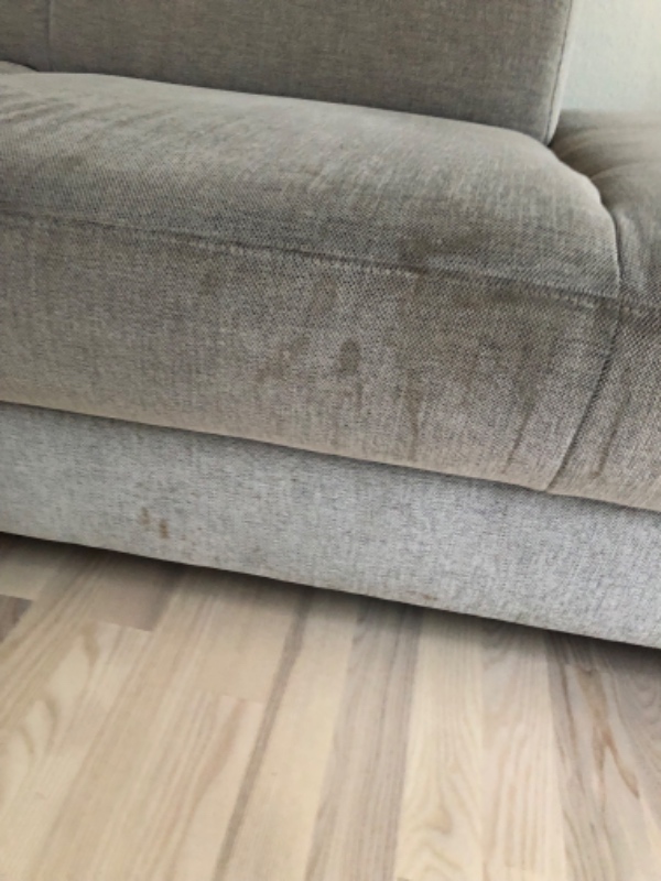 Rensning af sofa. Hele sofaen. Pletter osv