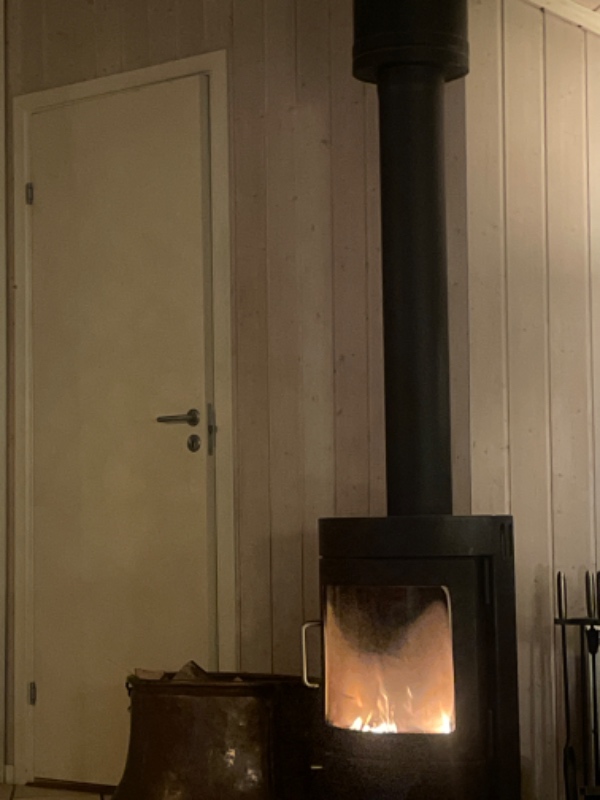 Nedtage gammel pejs og opsætte ny