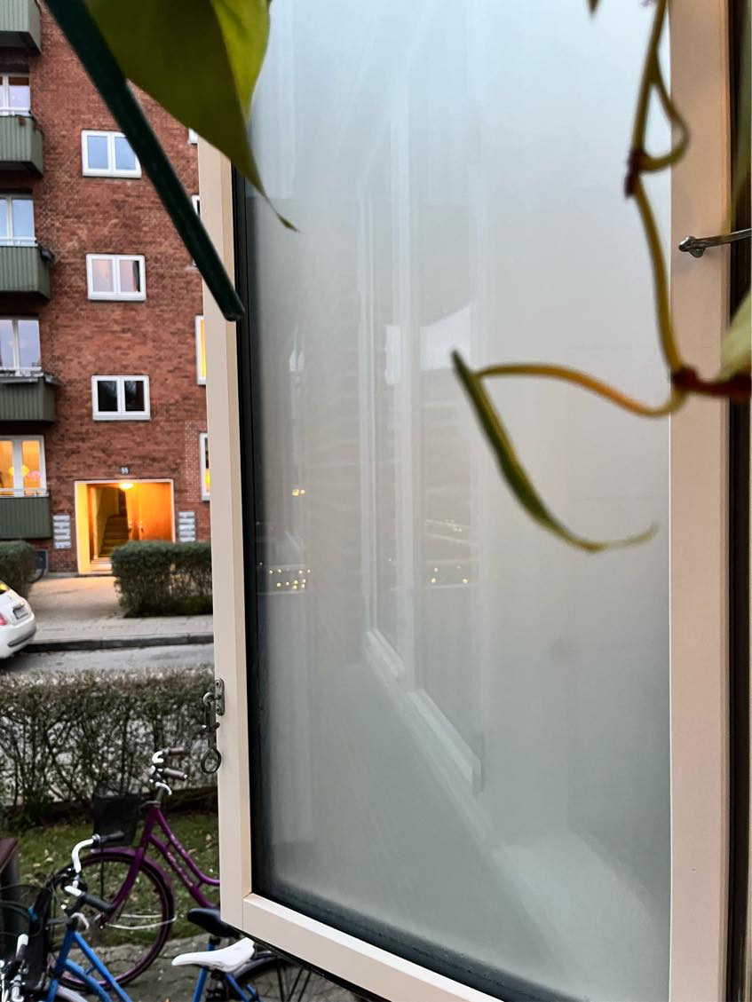 Udendørs vinduespudsning